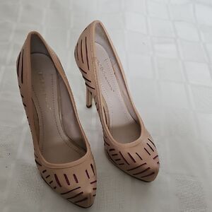 Beige and Purple Heels by BCBGeneration